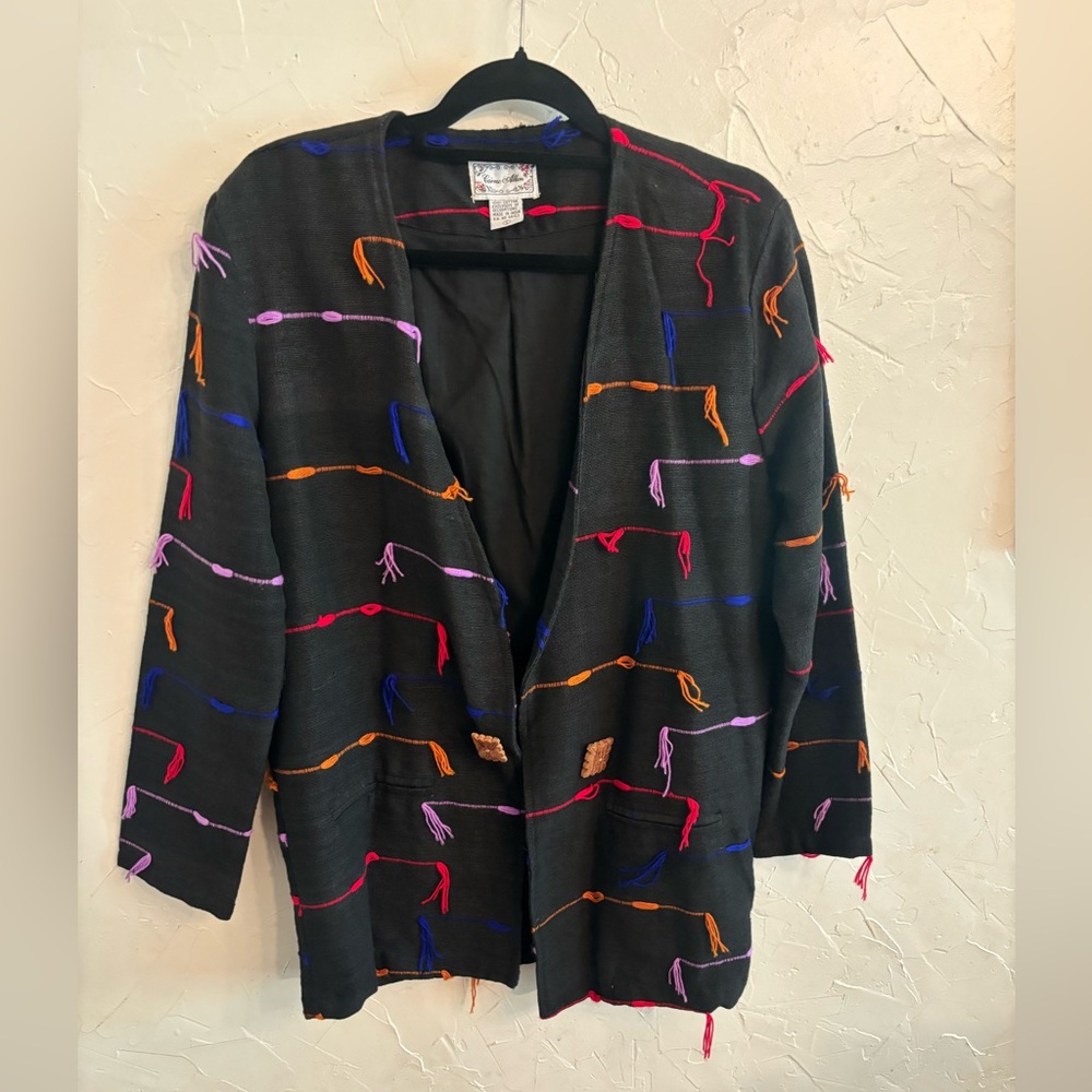 Vintage Carrie Allen Blazer size Small